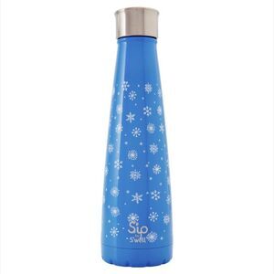 Sip by Swell Water Bottle Snow Day Snowflake 15 oz  NIB